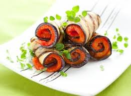 aubergine and pepper rolls.jpg